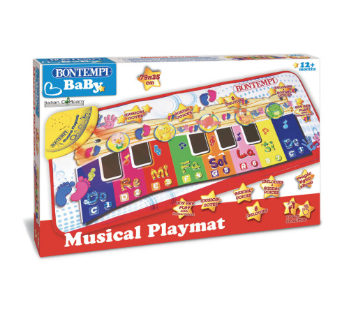 Bontempi 541225 Мой первый музыкальный коврик bontempi 541225 Мой первый музыкальный коврик