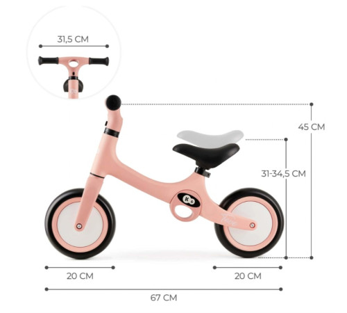 kinderkraft run bike tove roz
