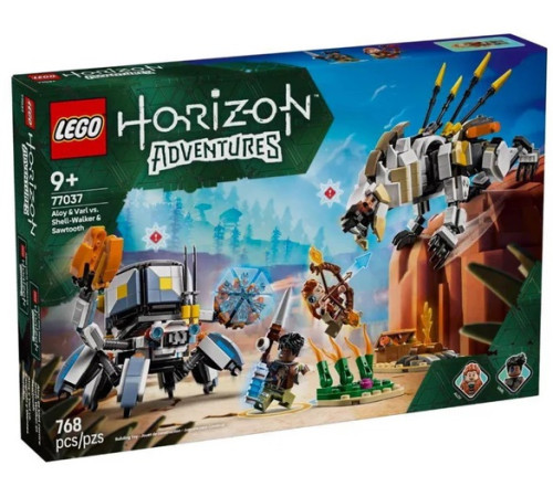 lego horizon 77037 constructor "aloy & varl vs. shell-walker & sawtooth" (768 el.)