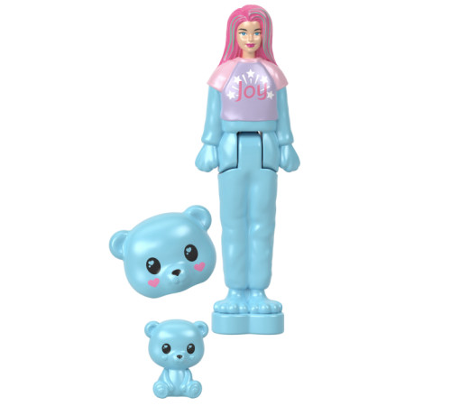 barbie jcr15 Кукла-сюрприз "mini barbieland color reveal" Мягкие и пушистые