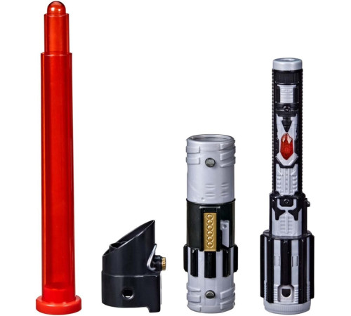 star wars g1378 sabie laser electronică 2-&icirc;n-1 "lightsaber forge: force twist darth vader"