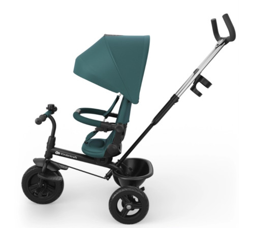 kinderkraft Детский трицикл aston 2 plus (зелёный)