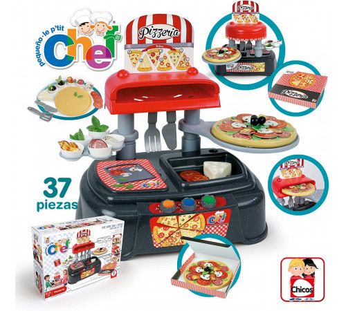 chicos 83006 set de joc "pizza factory"