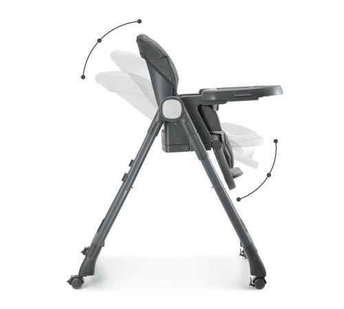 kinderkraft scaun pentru copii 3-in-1 tulo gri