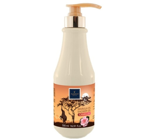  famirel gel de duș "marula oil" camellia (500 ml.) 085670