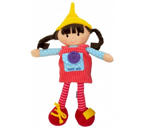 Baby Mix EF-TE-8488-31A Кукла плюшевая "Ула" baby mix ef-te-8488-31a Кукла плюшевая "Ула"