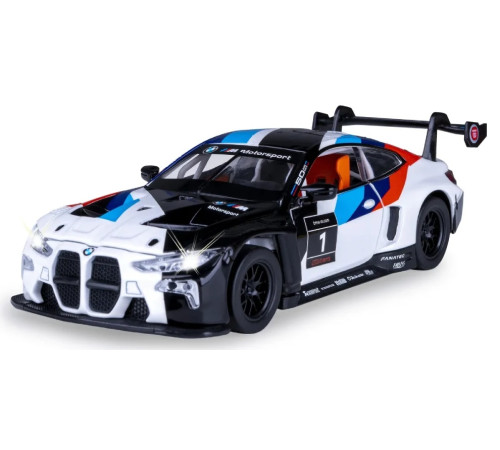 Детский&nbsp;магазин в Кишиневе в Молдове msz 68282a/2 Машинка металлическая bmw m4 gt3 (1:24) со звуком и светом