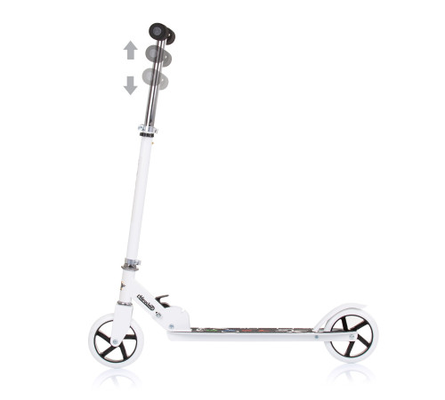 chipolino trotineta "sharky" (6+) dssha0235wh white