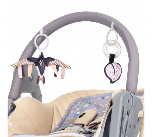 kinderkraft scaun pentru copii 2-in-1 lastree gri