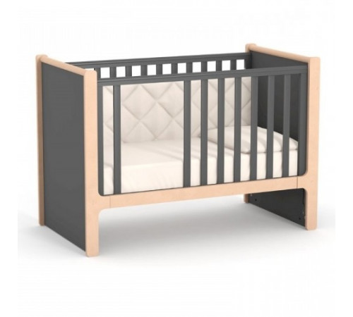 veres 07.3.1.36.16 patuț pentru copii ЛД7 nice (gri &icirc;nchis)