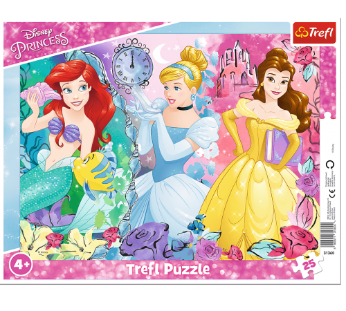  trefl 31360 puzzle "prințese magice" (25 el.)
