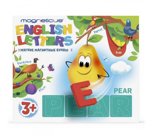 magneticus alf-004 set educativ "alfabet englez"