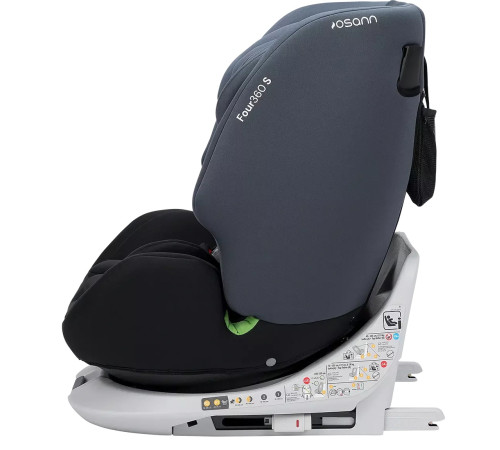 osann 108-330-194 scaun auto four360 s gr.0+/1/2/3 (0-36 kg) negru