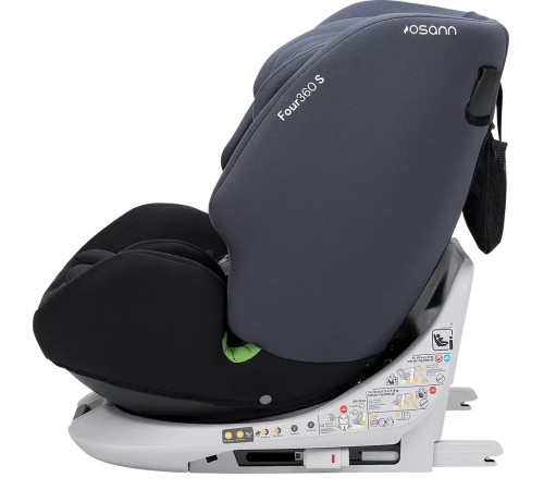 osann 108-330-194 scaun auto four360 s gr.0+/1/2/3 (0-36 kg) negru