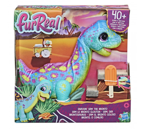  furreal friends f1739 Интерактивная игрушка "Малыш Динозавр"