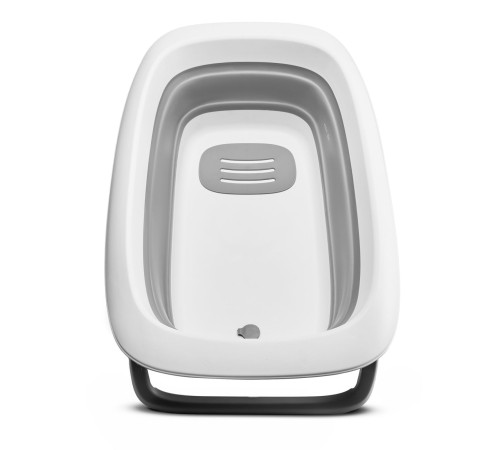 kinderkraft Пеленальный столик с ванной bubbly серый