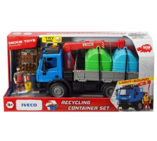  dickie 3836003 set de joc "colecare sticla" cu lumină și sunet (25 cm.)