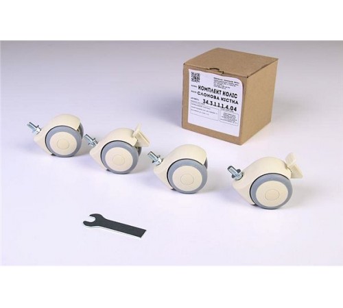  veres 34.3.1.1.1.4.04 set de roți (ivory)