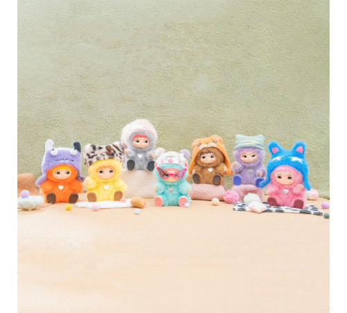 pop top wakuku 17wk-0601 jucarie de plus breloc surpriza "petrecerea vesela"