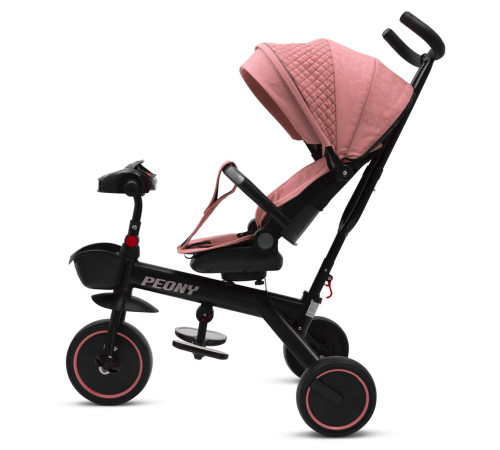 babymix 56312 triciclu peony eva roz