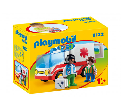  playmobil 9122 constructor "ambulanță"