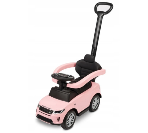 toyz-2601 Машина с ручкой "land rover" розовый