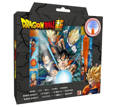  kids licensing db00006 jurnal secret cu pix magic "dragon ball"
