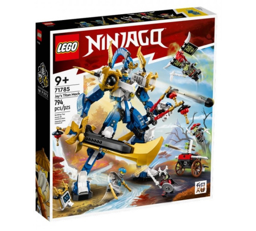  lego ninjago 71785 constructor "robotul titan a lui jay" (794 el.)