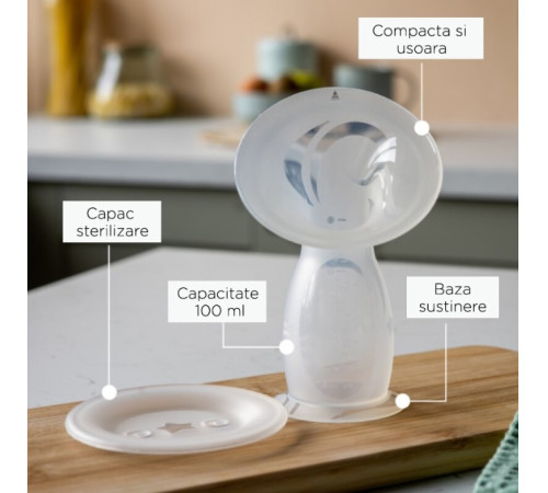tommee tippee tt0423 Механический молокоотсос из силикона "mode for me"