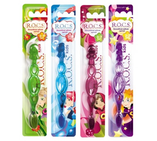 Косметика в Молдове r.o.c.s. Зубная щетка для детей "kids" 730500