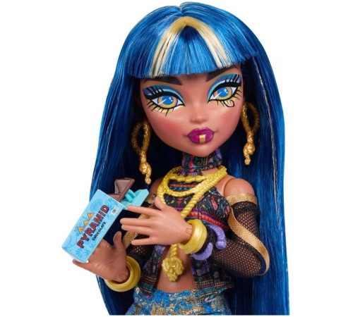 monster high jhk32 Кукла "Клео де Нил" с питомцем Хиссетт