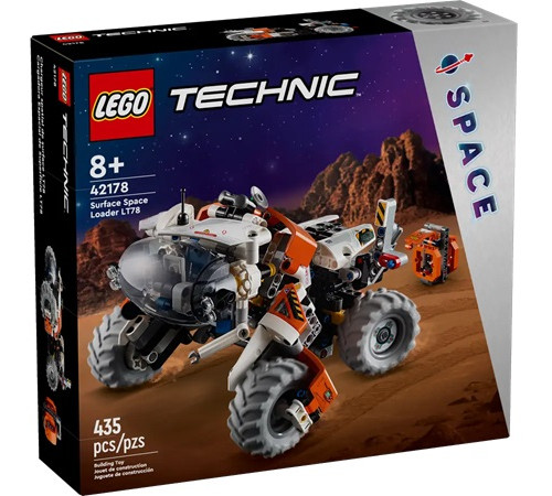  lego technic 42178 Конструктор "Поверхностный космический погрузчик lt78" (435 дет.)