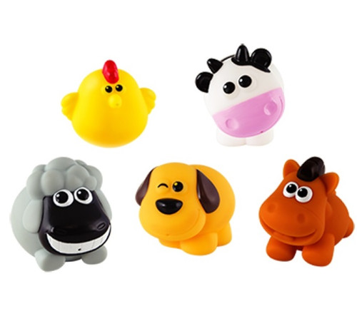 Jucării pentru Copii - Magazin Online de Jucării ieftine in Chisinau Baby-Boom in Moldova winfun 001302 set de jucării din silicon "fermă" (5 buc.)