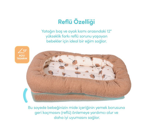 sevi 216-14 cocon antireflux "teddy brown"