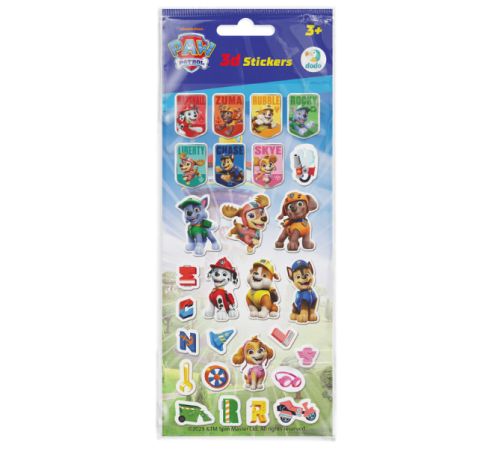  200671 3d наклейки "Щенячий патруль"