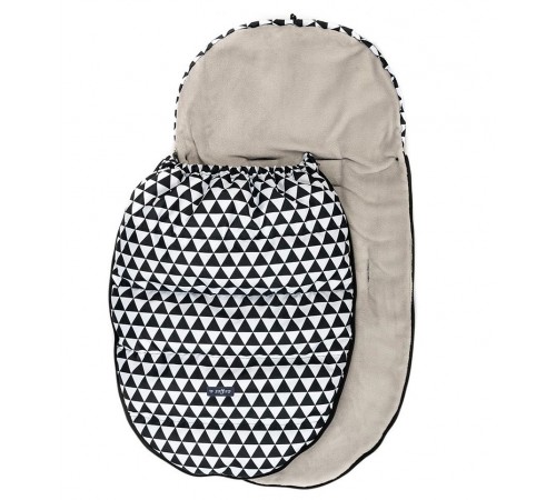 womar zaffiro sac de dormit "royal geo black-white" 