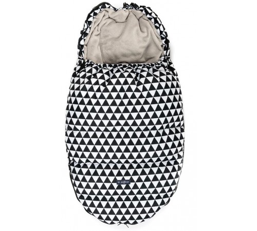 womar zaffiro sac de dormit "royal geo black-white" 