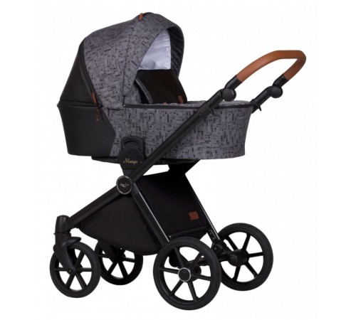 Baby Merc Коляска 2-в-1 Mango M/198 серый/черный baby merc Коляска 2-в-1 mango m/198 серый/черный