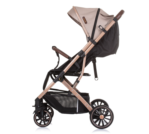 chipolino Коляска combo lkco02403gb золото/бежевый