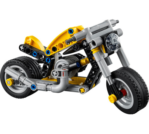lego technic 42225 constructor "motocicletă galbenă"  (151 el.)