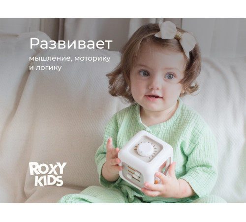 roxy rmon-001 Игрушка развивающая "busy cube"