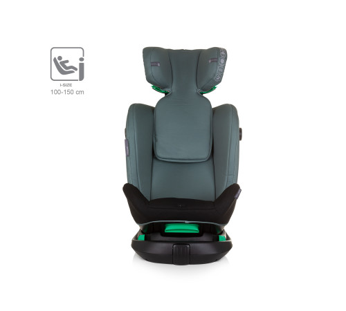 chipolino Автокресло "i-size isofix olimpus" stkol02404pg a/к i-size (40-150 см.) зелёный