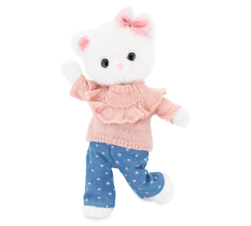 orange toys lk01/01 jucărie de pluș "lucky sophie: denim hearts" (38 cm)