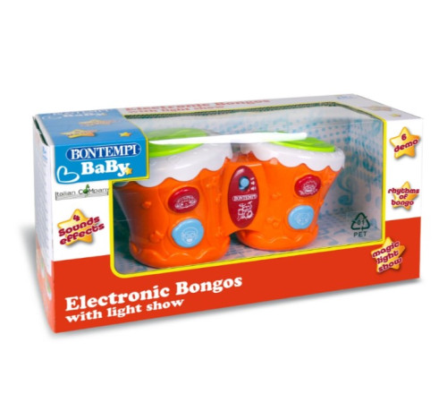 bontempi 541125 bongo electronic  efecte luminoase și sonore