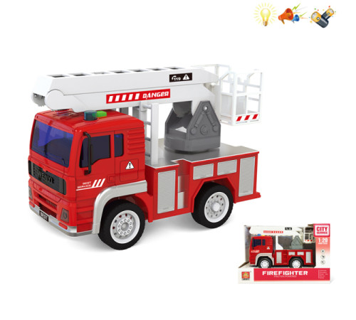op 200170825 mașină inerțială "autopompieri" (lumină, sunet) wy551c