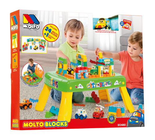  molto 20482 Игровой складной стол (24 блока) 