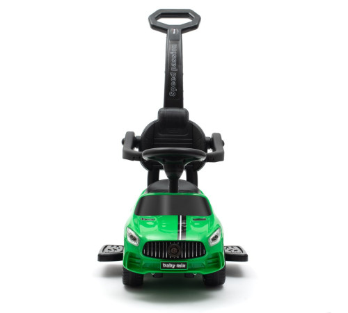baby mix ur-bej919 racer Машина детская c ручкой зеленая