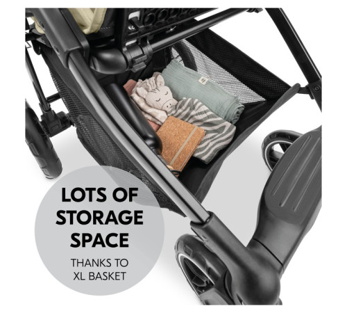 hauck cărucior 2 in 1 shop n care travel set grey