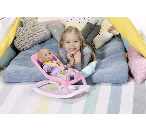 zapf creation 829288 balansoar baby born "bouncing chair"