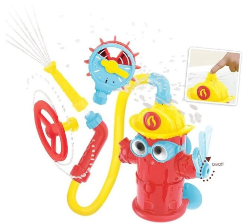 yookidoo 40204y jucărie de baie "ready freddy sprinkle"